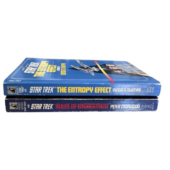 Star Trek Books The Original Series Rules of Engagement & The Entropy Effect PB - Picture 3 of 6